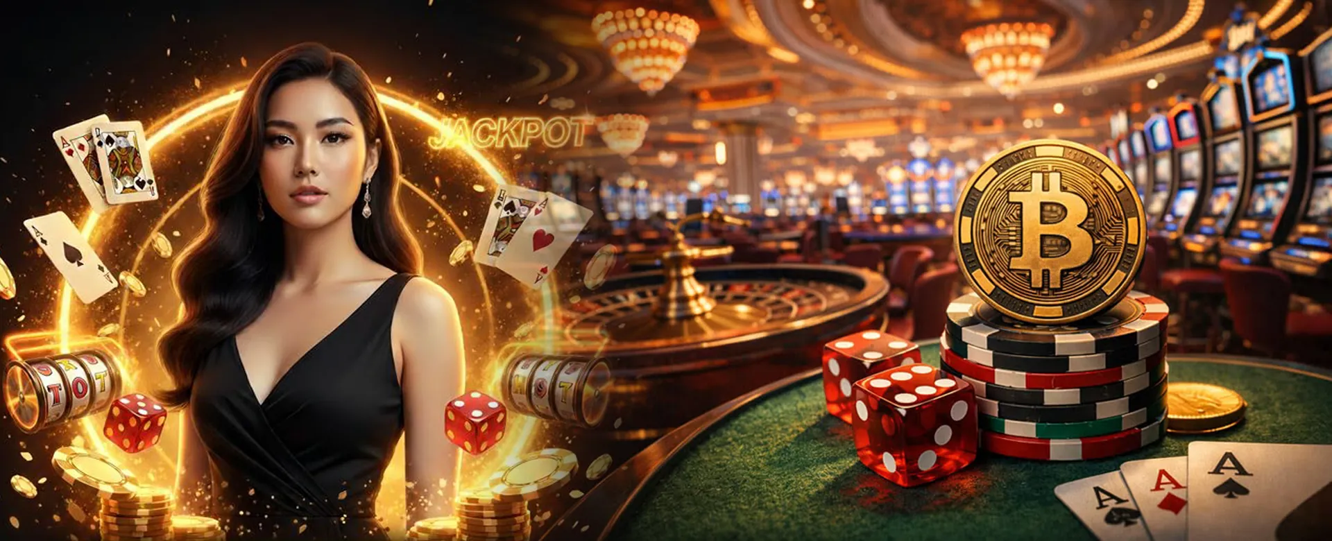 Maloi and JL enjoying online casino games at OK Games